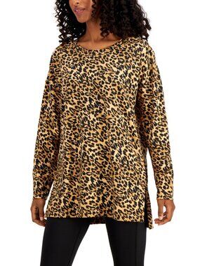 Jenni by Jennifer Moore Womens Pajama Tunic Top